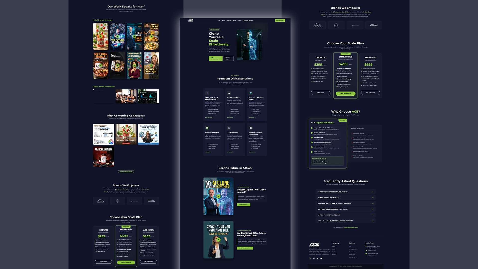 ACE Avatars — VDOLogy portfolio