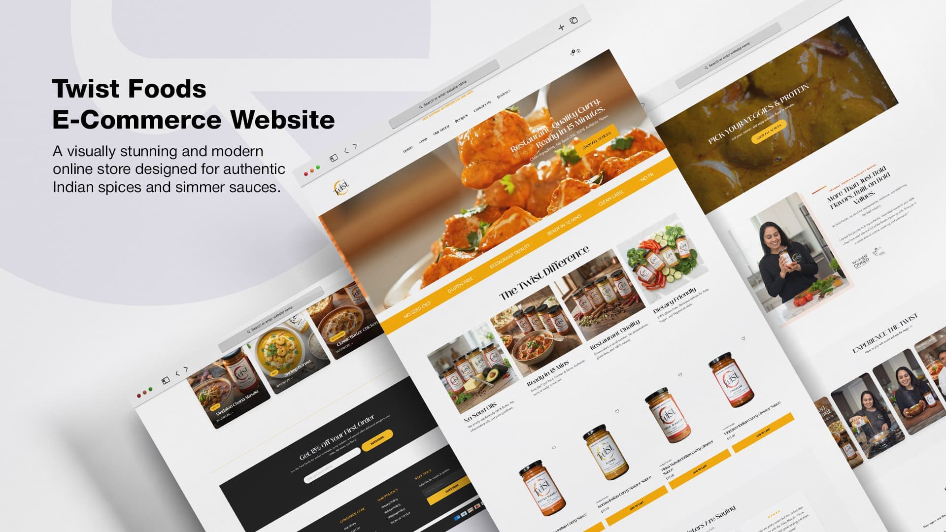 A Responsive Shopify Store for Twist Foods